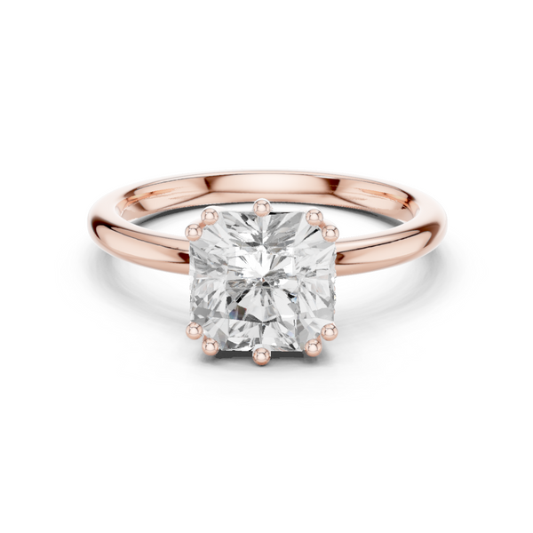 Bramble Vine Lab Grown Diamond Organic Twist Ring