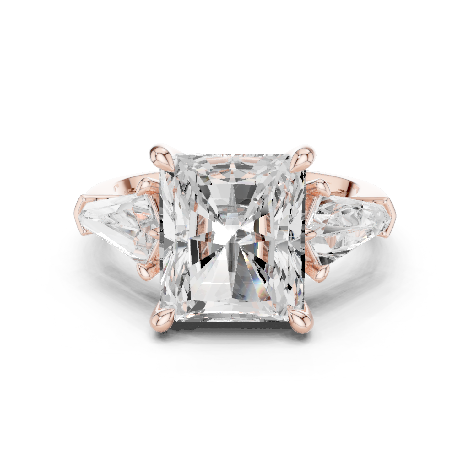 Boulder Ridge Lab Grown Diamond Hexagonal Frame Ring