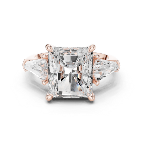 Boulder Ridge Lab Grown Diamond Hexagonal Frame Ring