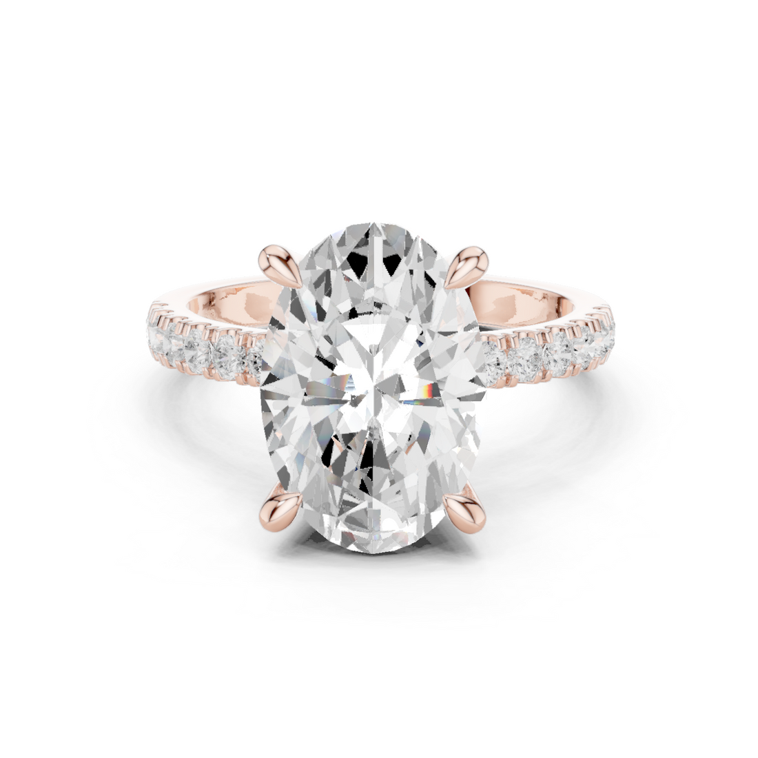 Bitter Sweet Lab Grown Diamond Organic Twist Ring