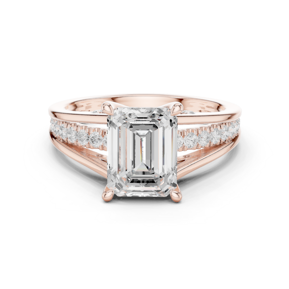 Misty Vale Lab Grown Diamond Shared Prong Eternity
