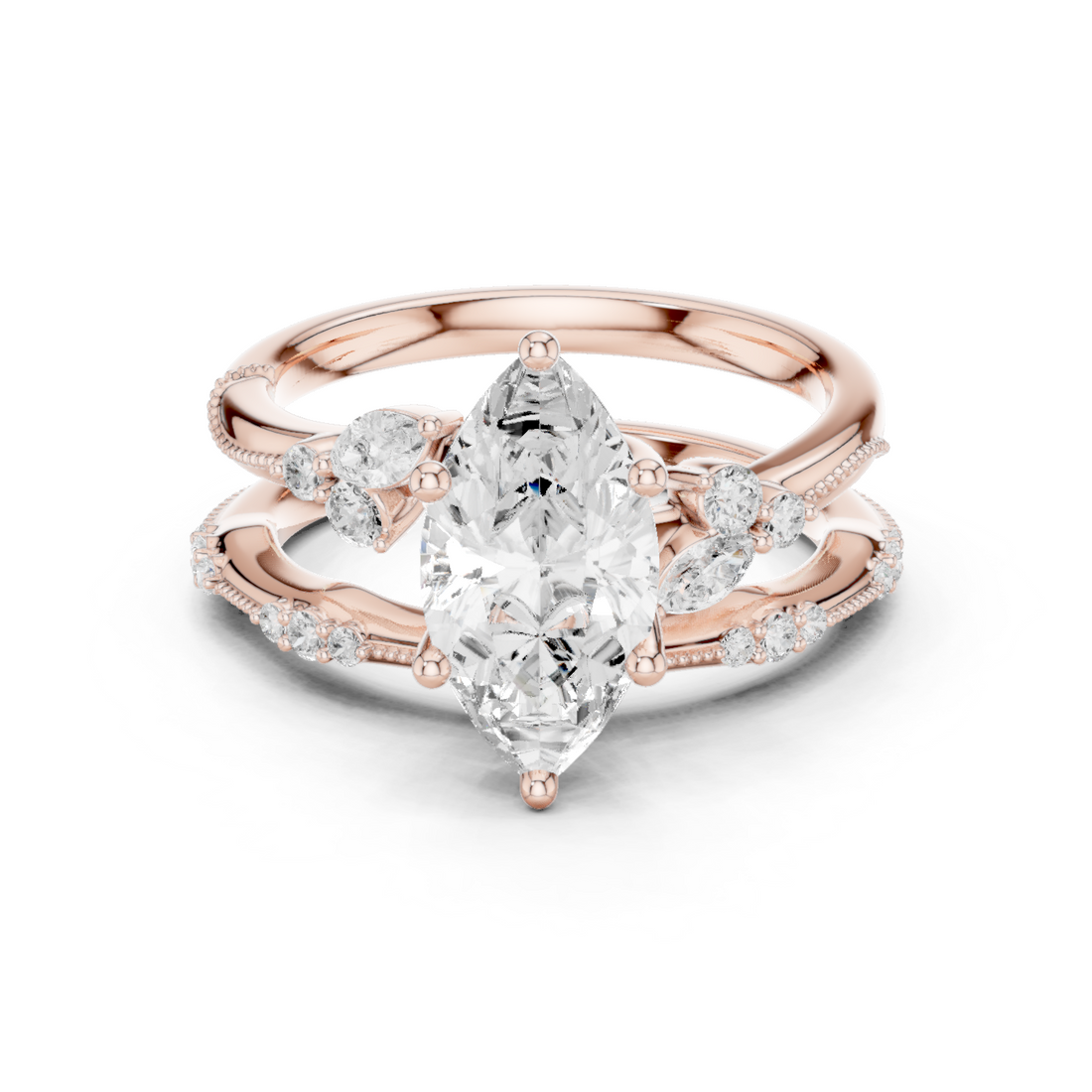 Black Nightshade Lab Grown Diamond Emerald Cut Solitaire