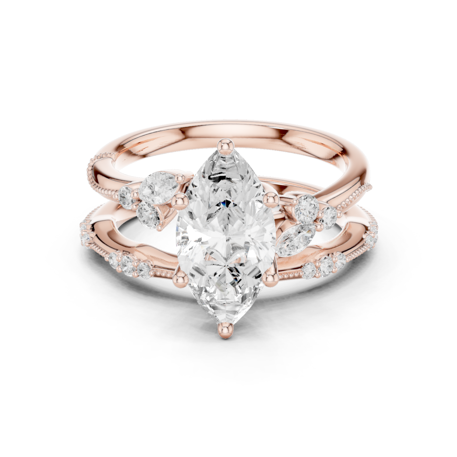 Black Nightshade Lab Grown Diamond Emerald Cut Solitaire