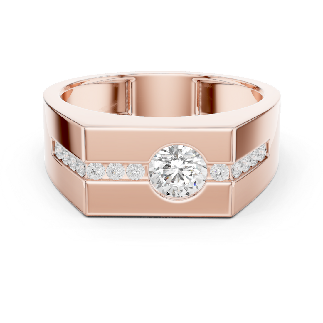 0.5ct Round Diamond Solitaire Lab Grown Diamond Ring