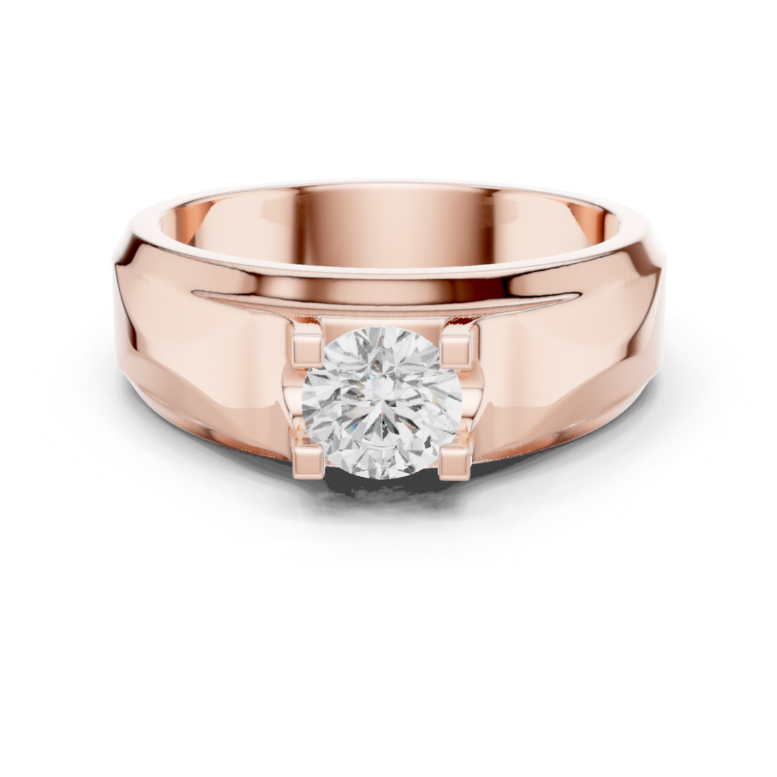 0.8 ct Round Brilliant Solitaire Lab Grown Diamond Lab Grown Diamond Ring
