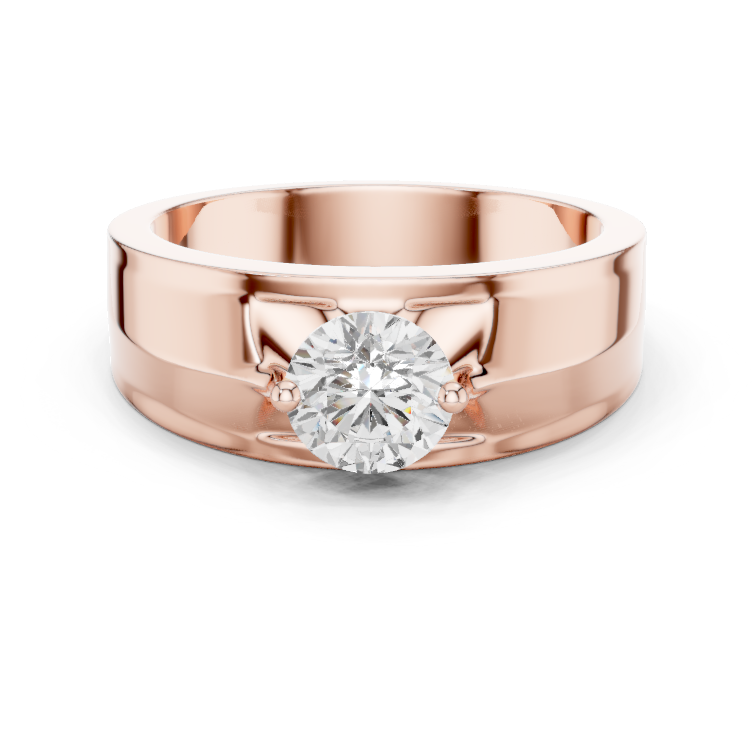 The 0.8 ct Round Brilliant Diamond Lab Grown Diamond Ring