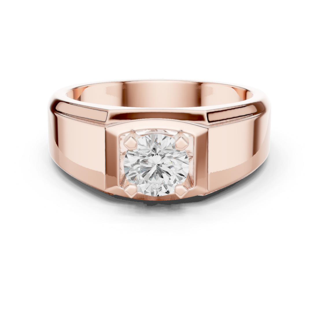 Round Brilliant 0.8 ct Diamond Solitaire