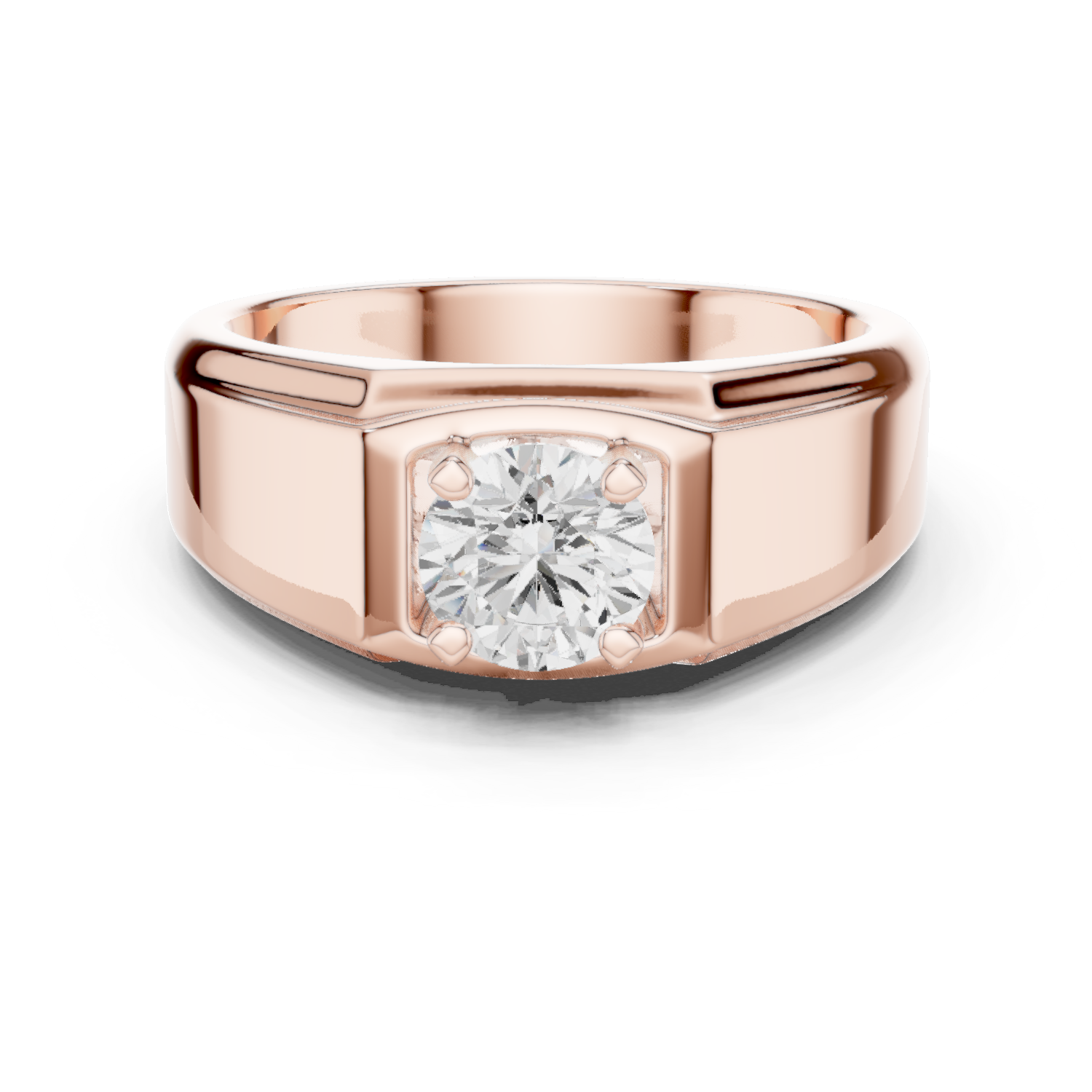The Timeless 0.8ct Round Diamond Lab Grown Diamond Ring