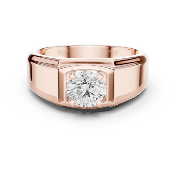 The Timeless 0.8ct Round Diamond Lab Grown Diamond Ring