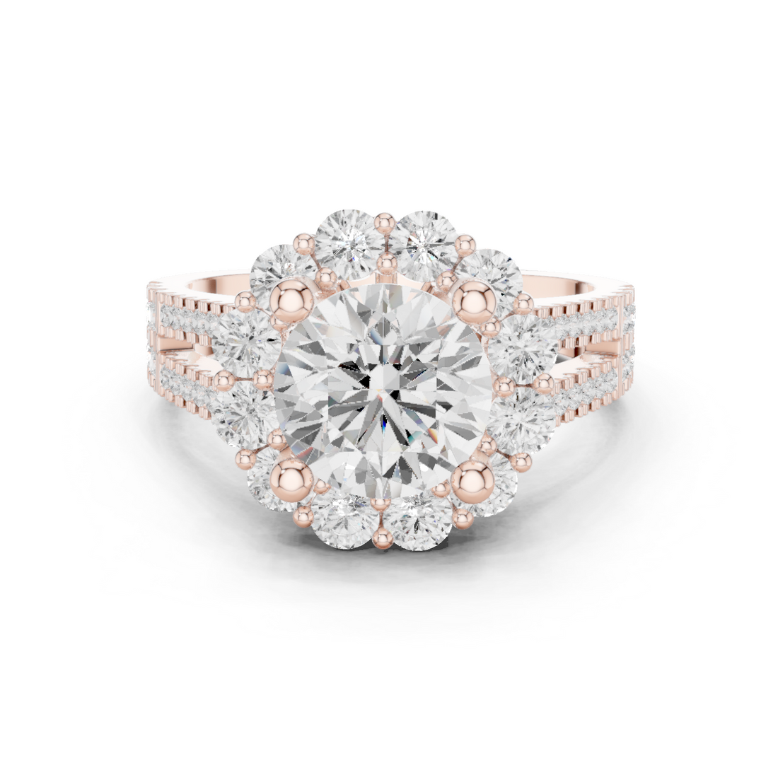 Highland Crest Lab Grown Diamond Channel Band