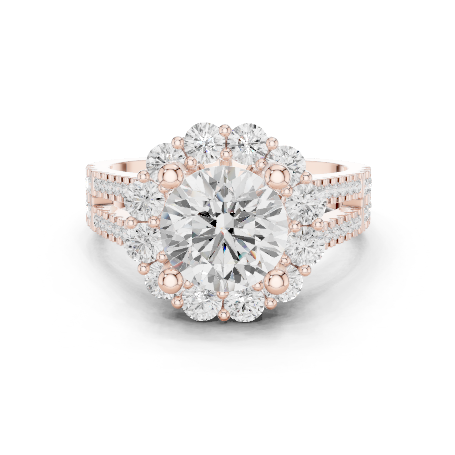 Highland Crest Lab Grown Diamond Channel Band