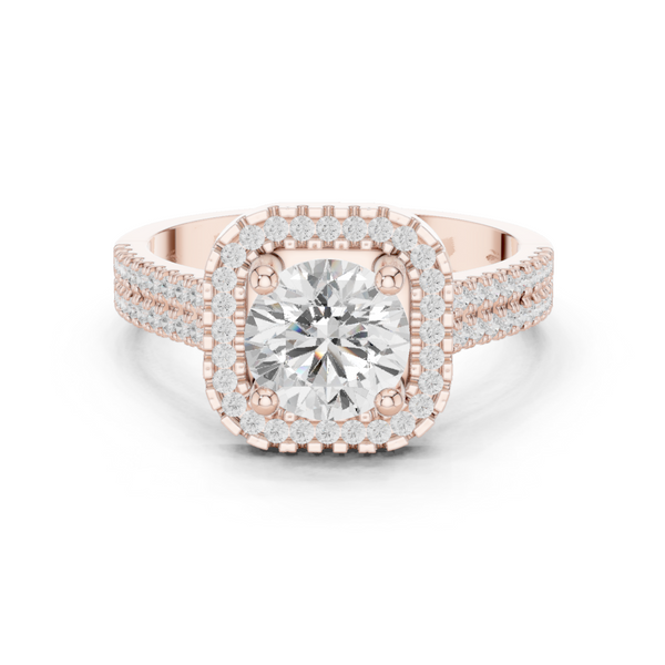 Dune Grass Lab Grown Diamond Multi Row Ring