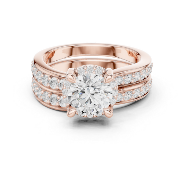 Violet Meadow Lab Grown Diamond Baguette Solitaire