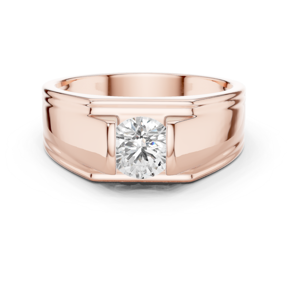 0.7ct Round Diamond Solitaire Lab Grown Diamond Ring