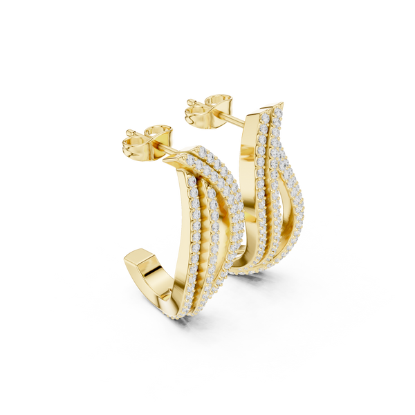 Chic 1.04ct Lab Grown Diamond Earring