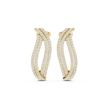 Chic 1.04ct Lab Grown Diamond Earring