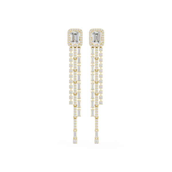 Royal Glow 4.25ct Lab Grown Diamond Earring