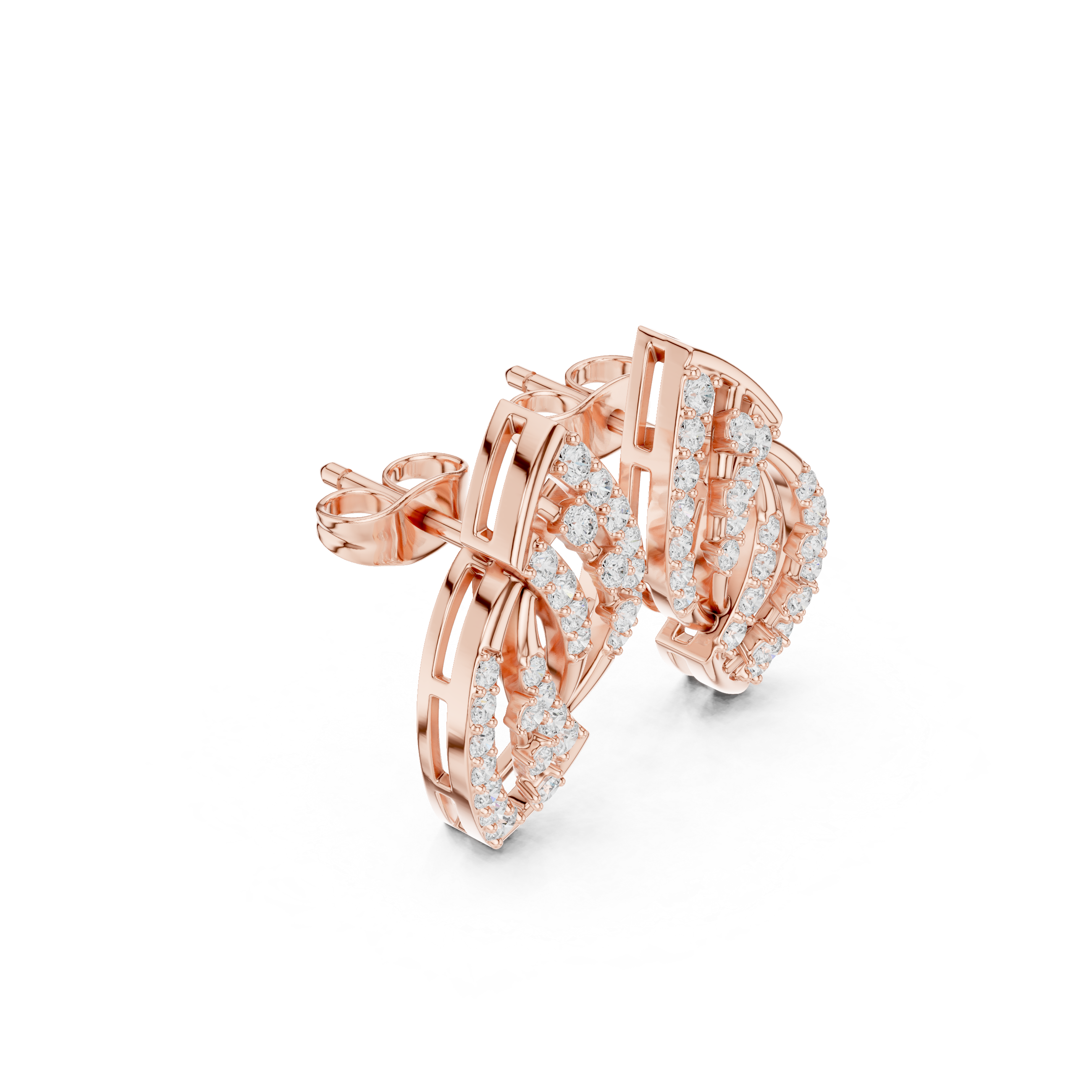 Sleek 0.27ct Lab Grown Diamond Earring