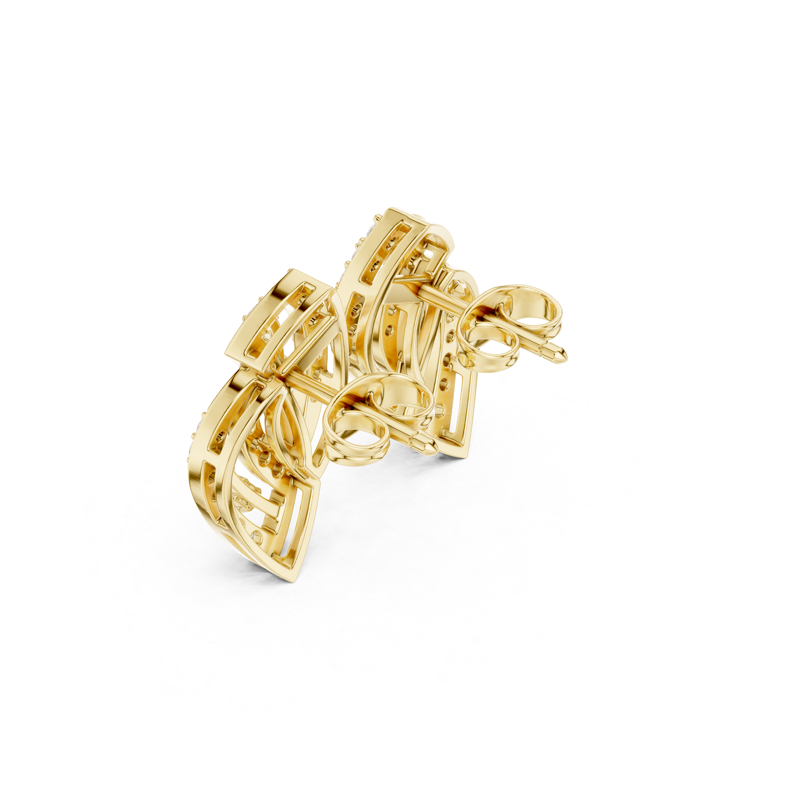 Sleek 0.27ct Lab Grown Diamond Earring