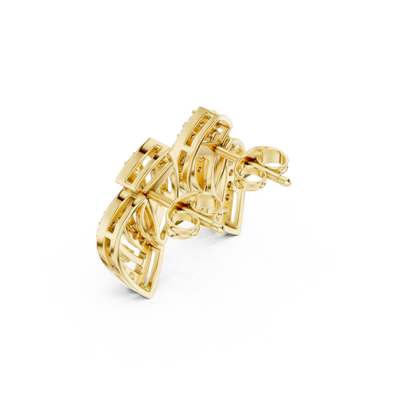 Sleek 0.27ct Lab Grown Diamond Earring