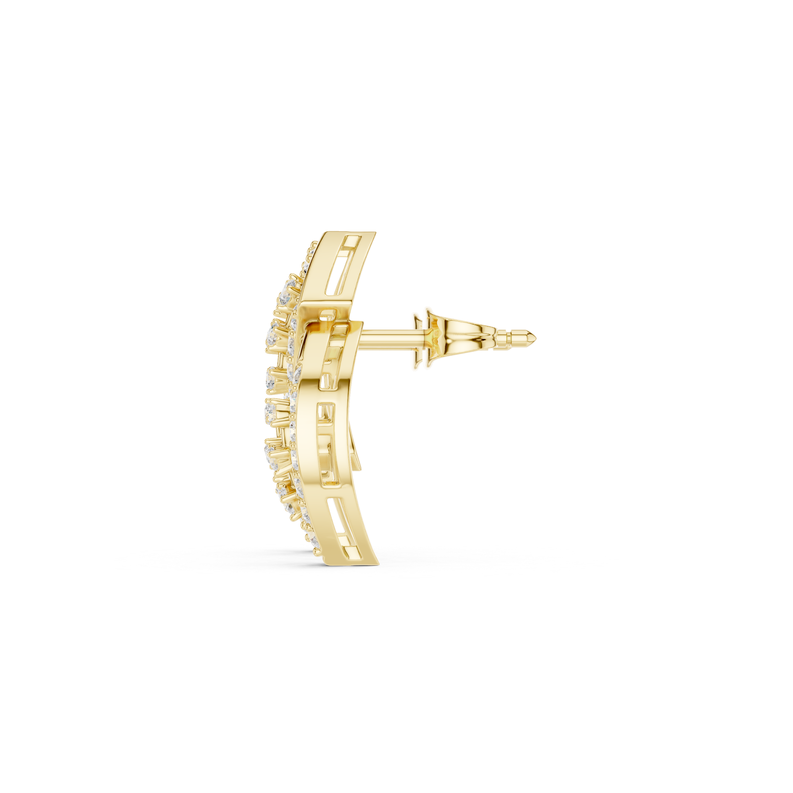 Sleek 0.27ct Lab Grown Diamond Earring