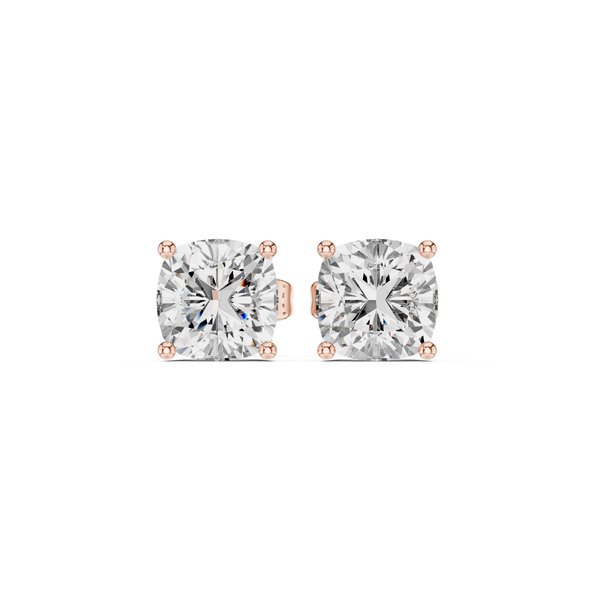 1.96ct Cushion Square Lab Grown Diamond Earring