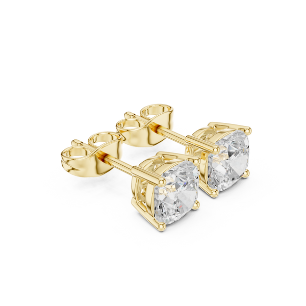 1.96ct Cushion Square Lab Grown Diamond Earring