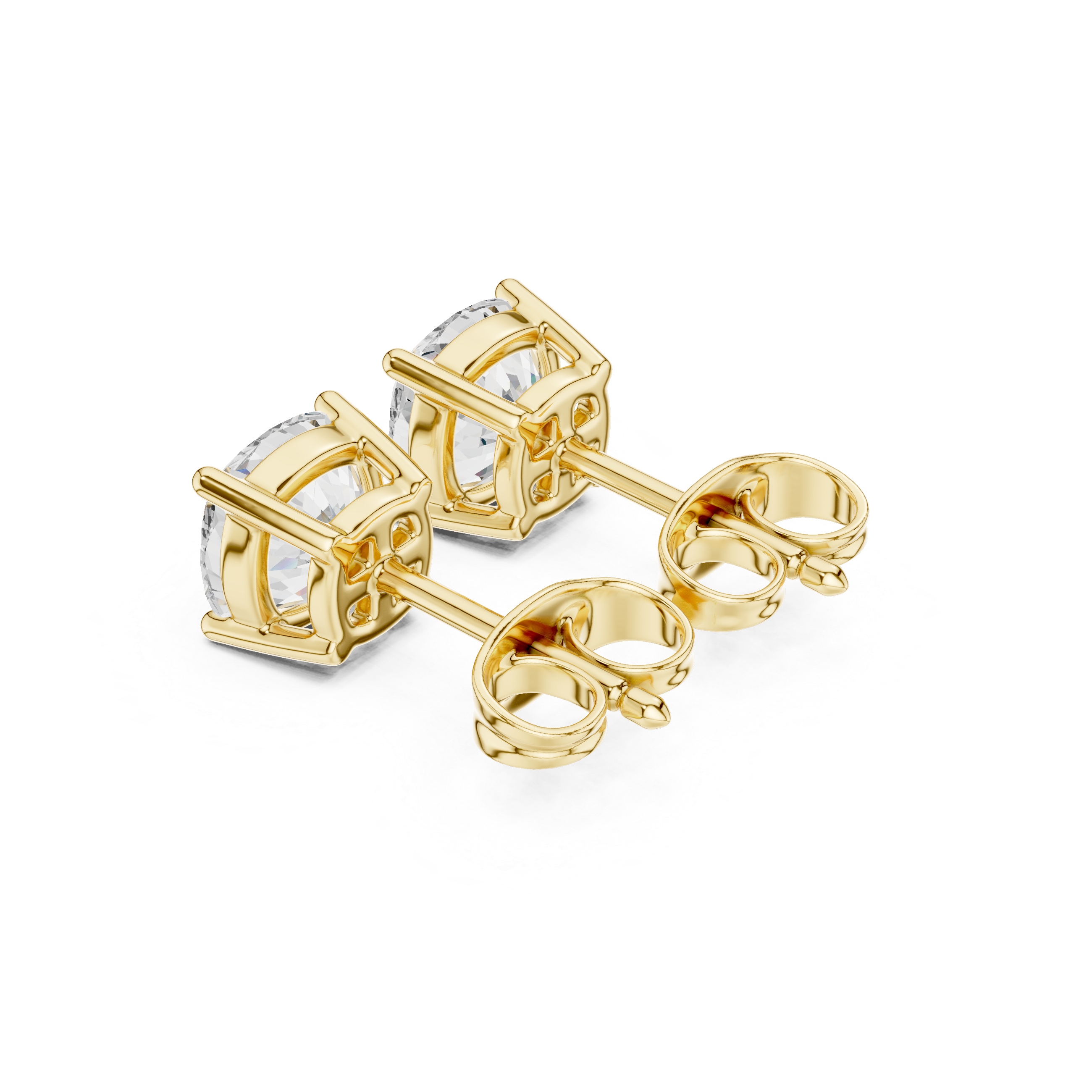 1.96ct Cushion Square Lab Grown Diamond Earring