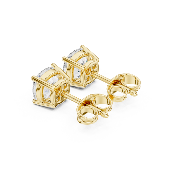 1.96ct Cushion Square Lab Grown Diamond Earring