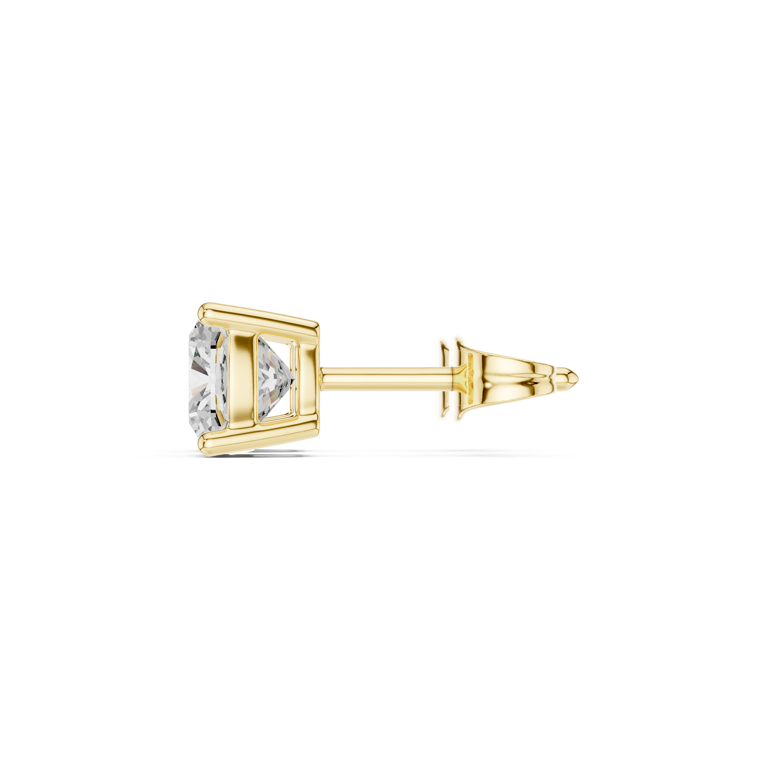 1.96ct Cushion Square Lab Grown Diamond Earring