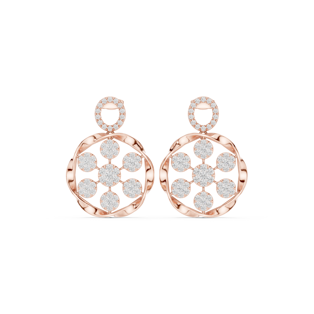 Urban Chic 2.56ct Lab Grown Diamond Earring