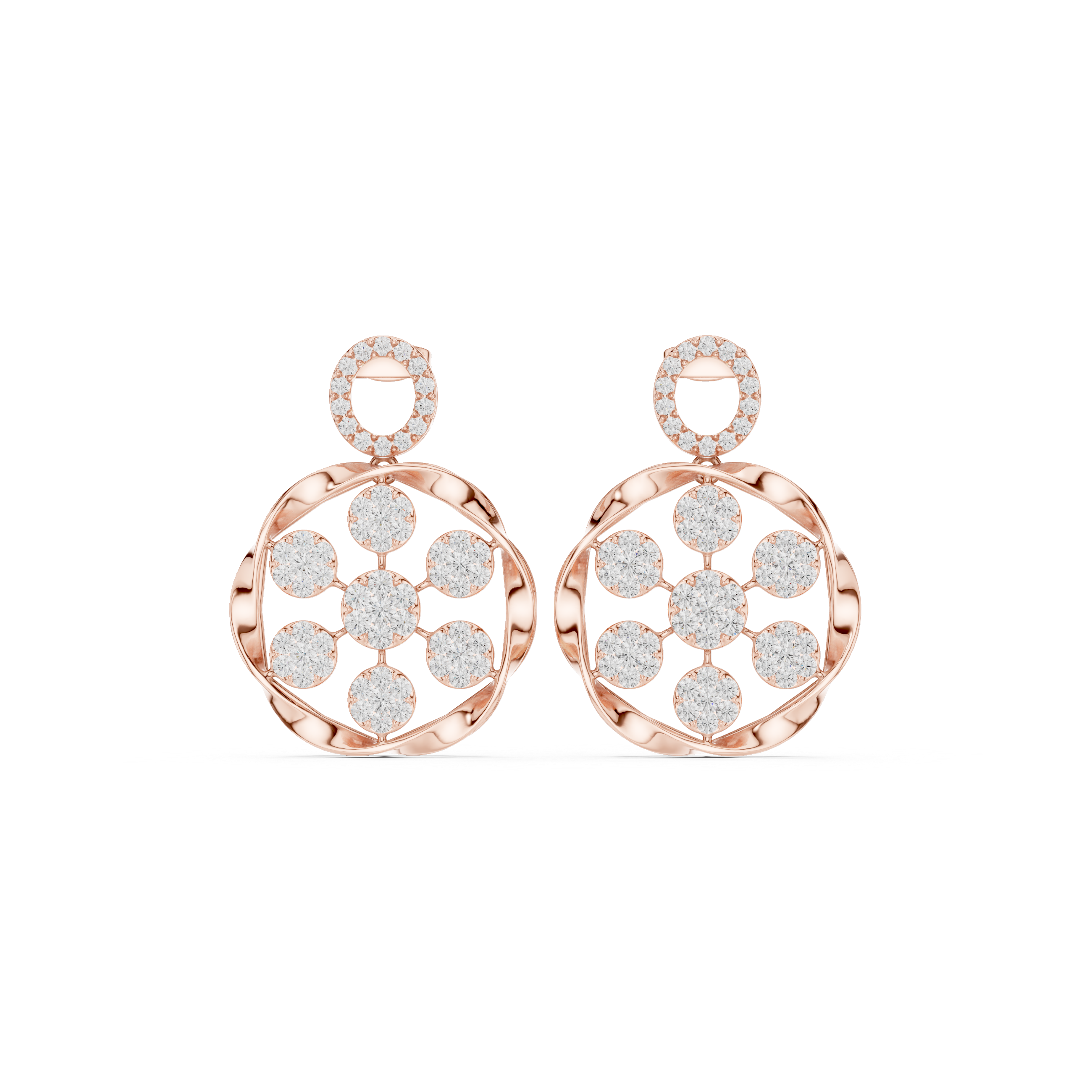 Urban Chic 2.56ct Lab Grown Diamond Earring