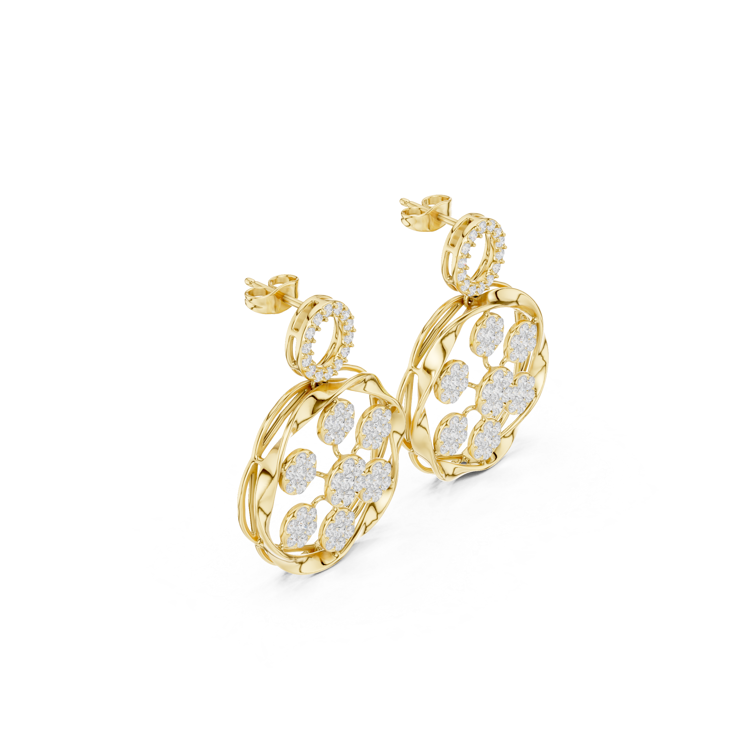 Urban Chic 2.56ct Lab Grown Diamond Earring