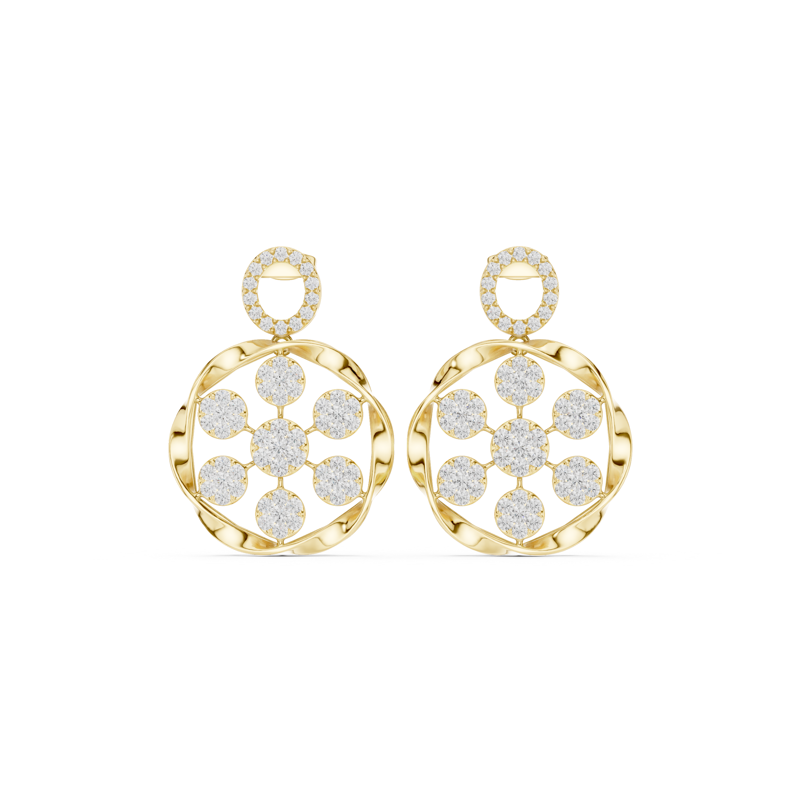 Urban Chic 2.56ct Lab Grown Diamond Earring