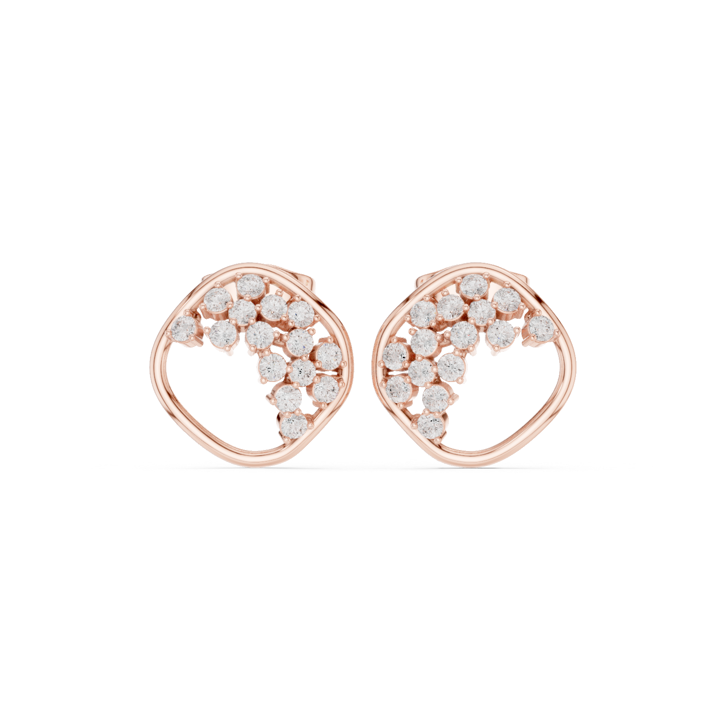 Luminous 0.38ct Lab Grown Diamond Earring