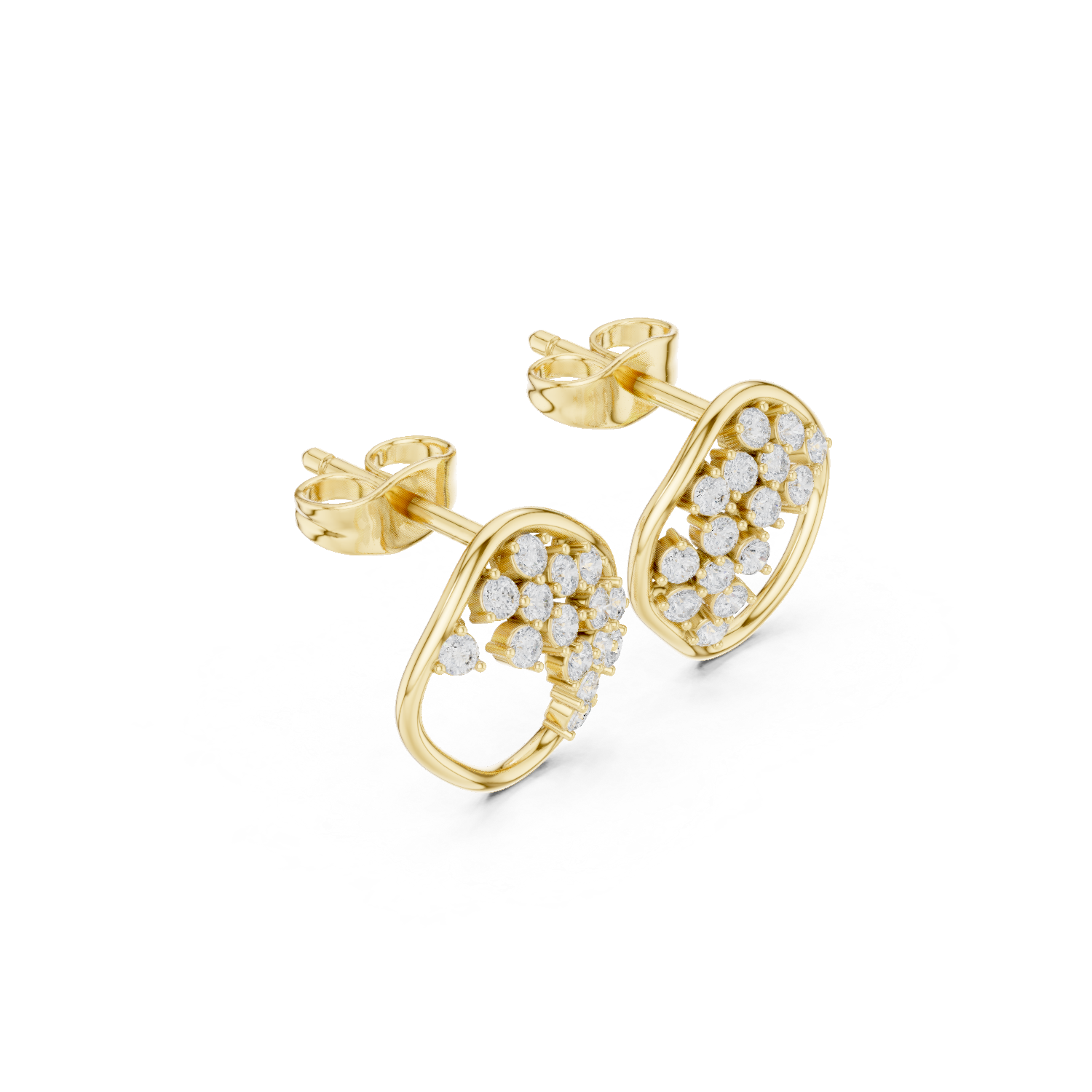 Luminous 0.38ct Lab Grown Diamond Earring