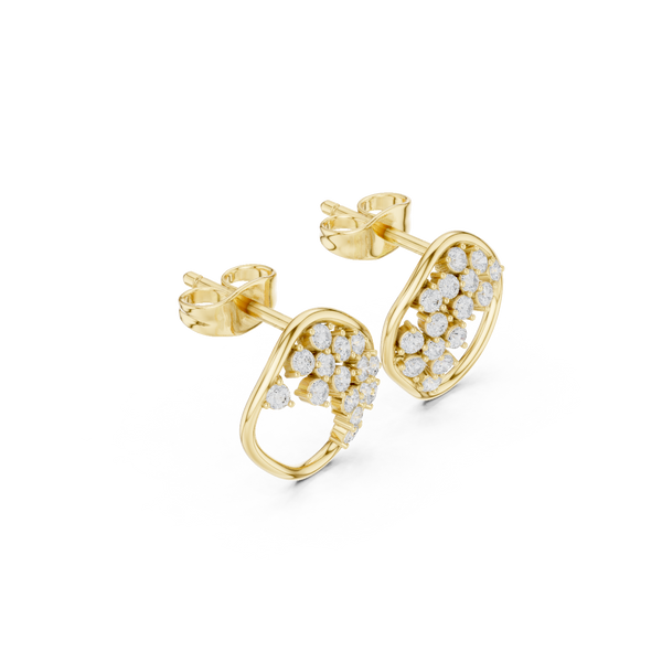 Luminous 0.38ct Lab Grown Diamond Earring