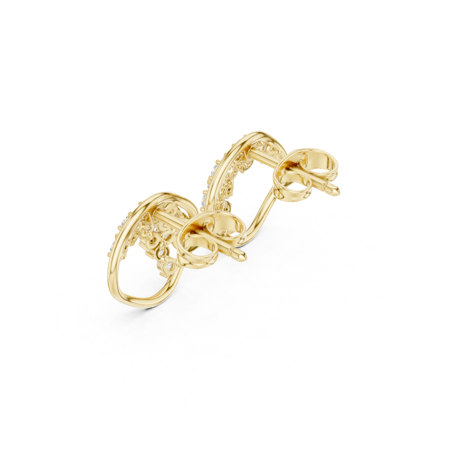 Luminous 0.38ct Lab Grown Diamond Earring