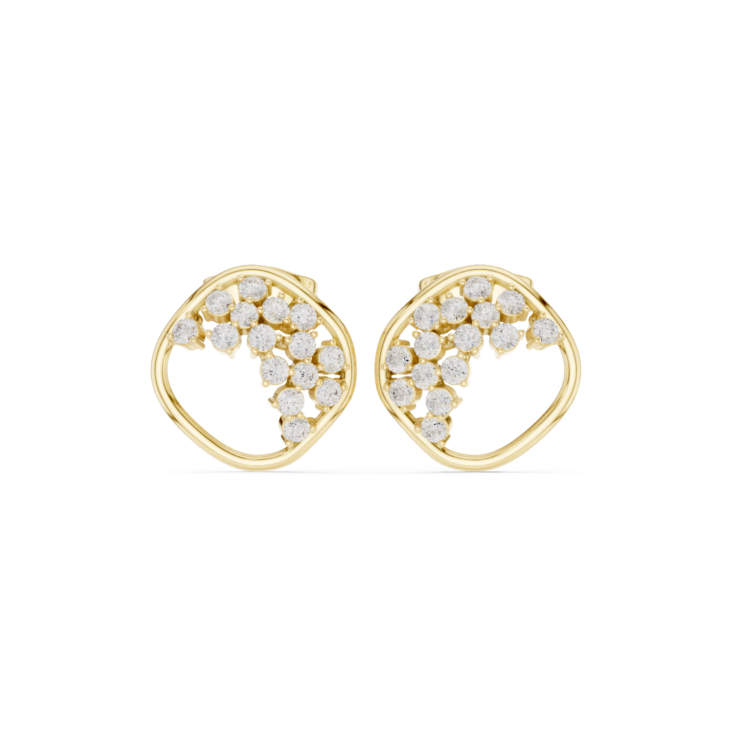 Luminous 0.38ct Lab Grown Diamond Earring