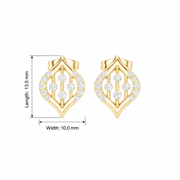 Bold 0.28ct Lab Grown Diamond Earring