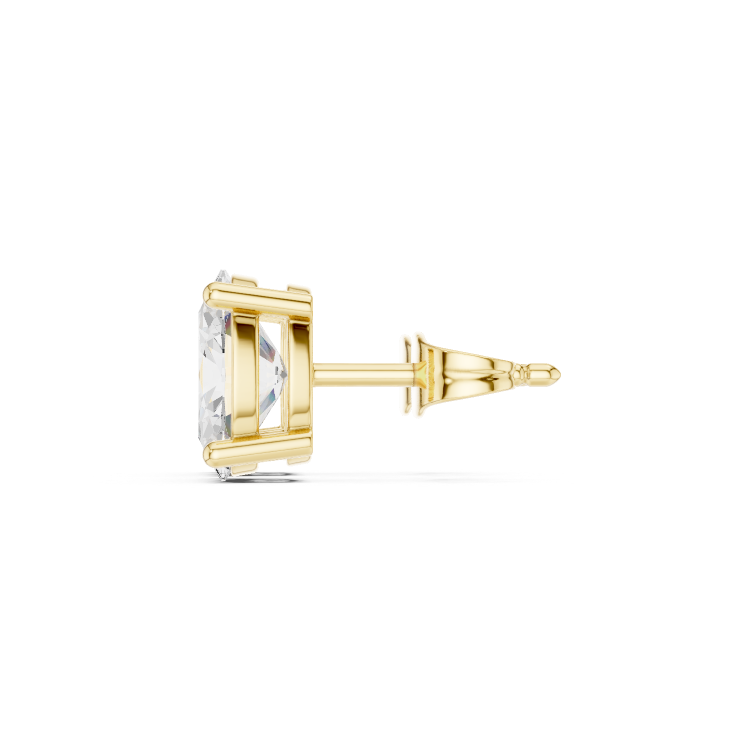 2.03ct Oval Lab Grown Diamond Earring