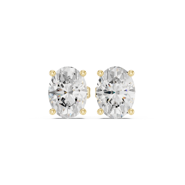 2.03ct Oval Lab Grown Diamond Earring