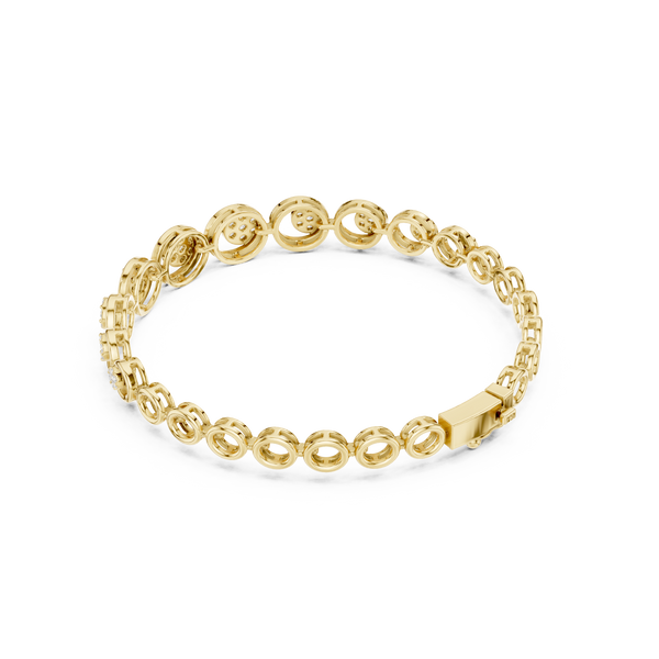Round 0.83 Carat Lab Grown Diamond Bracelet