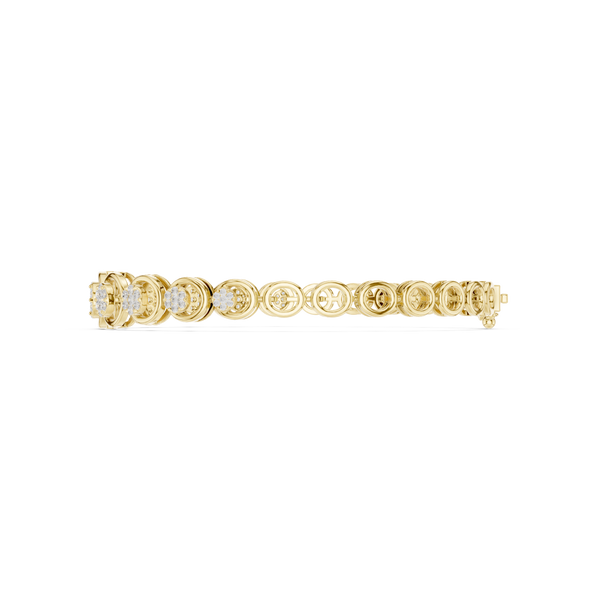 Round 0.83 Carat Lab Grown Diamond Bracelet