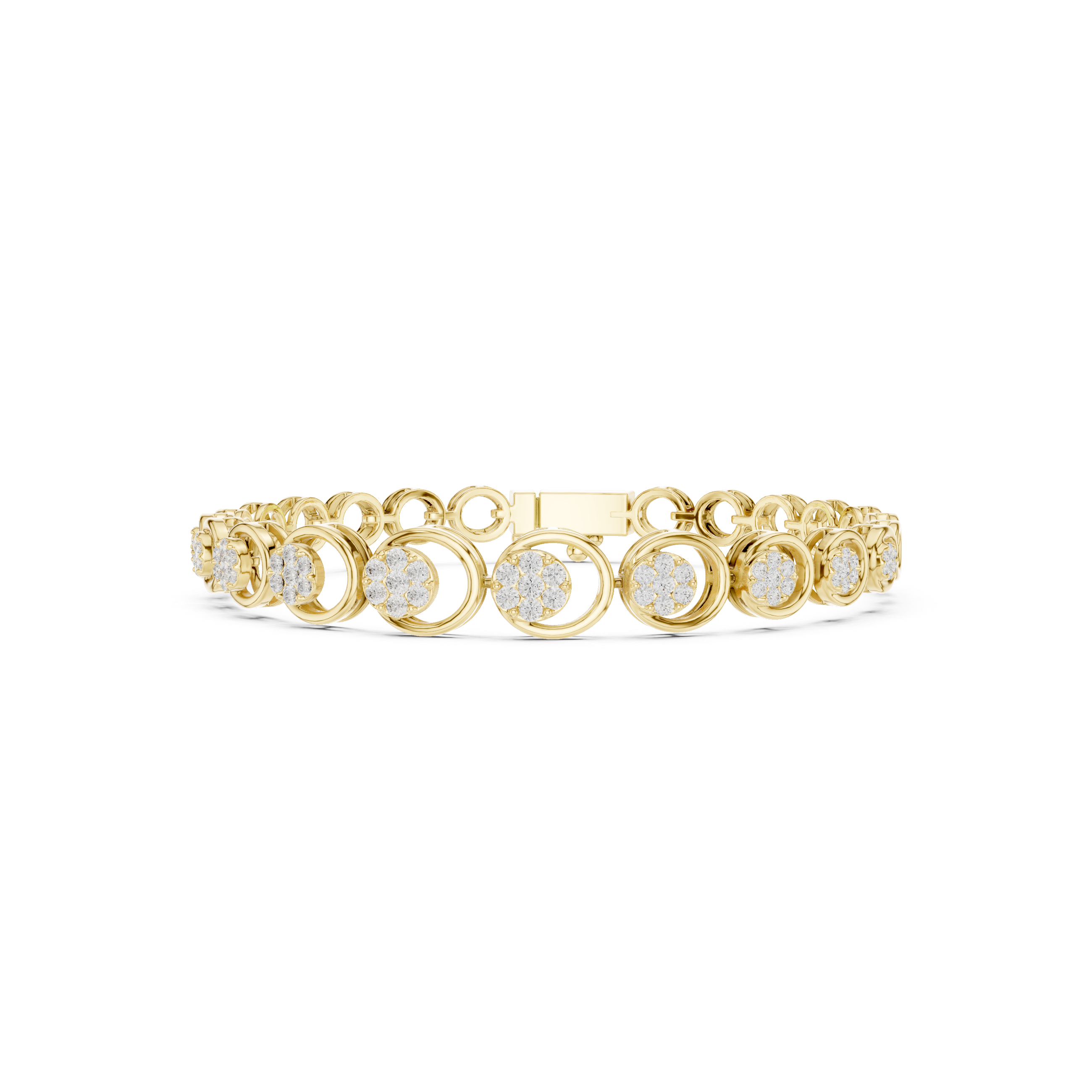 Round 0.83 Carat Lab Grown Diamond Bracelet