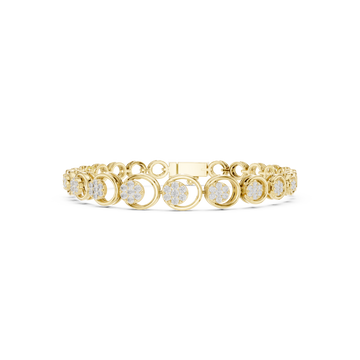 Round 0.83 Carat Lab Grown Diamond Bracelet