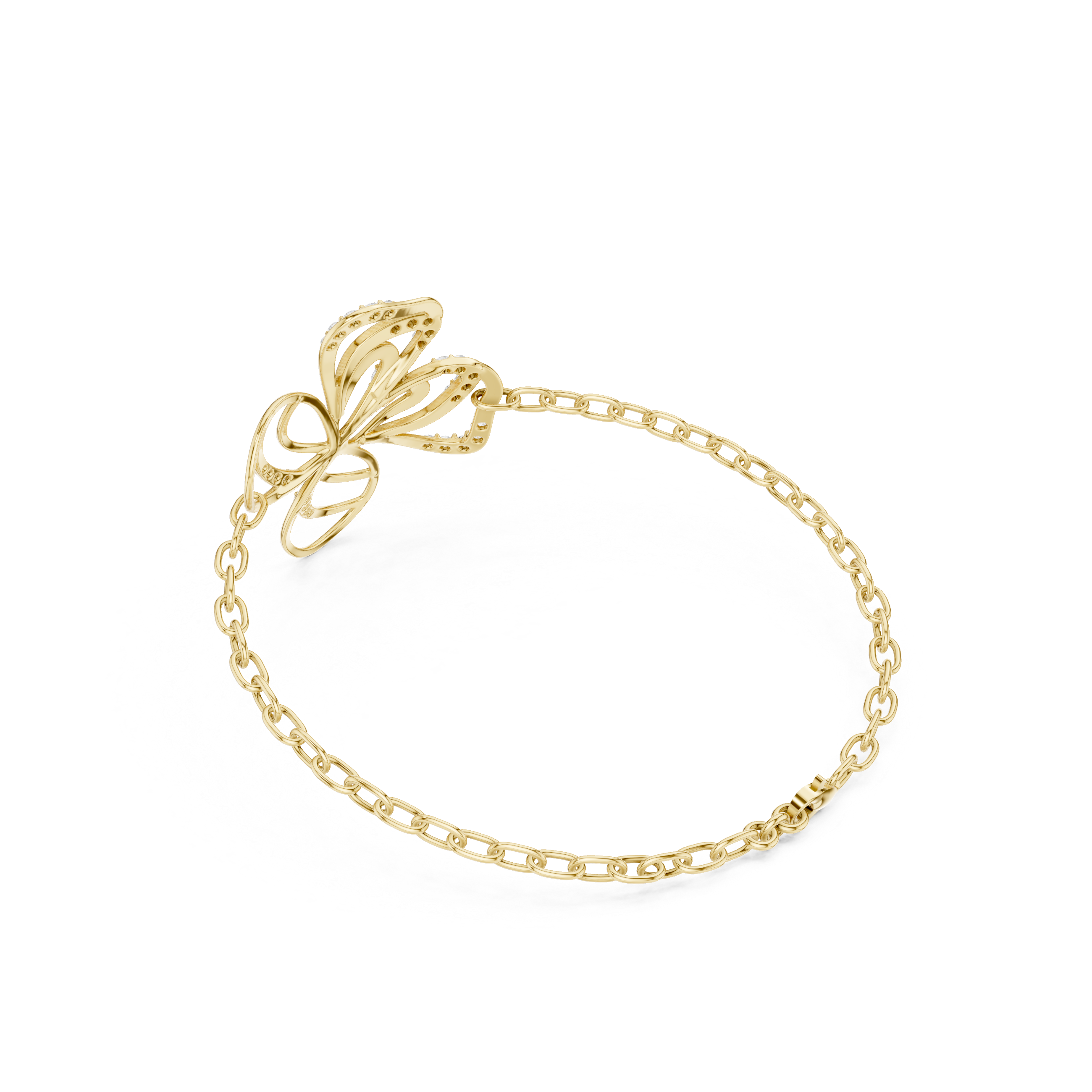 Round 0.38 Carat Lab Grown Diamond Bracelet