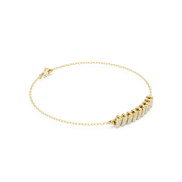 Round 0.22 Carat Lab Grown Diamond Bracelet