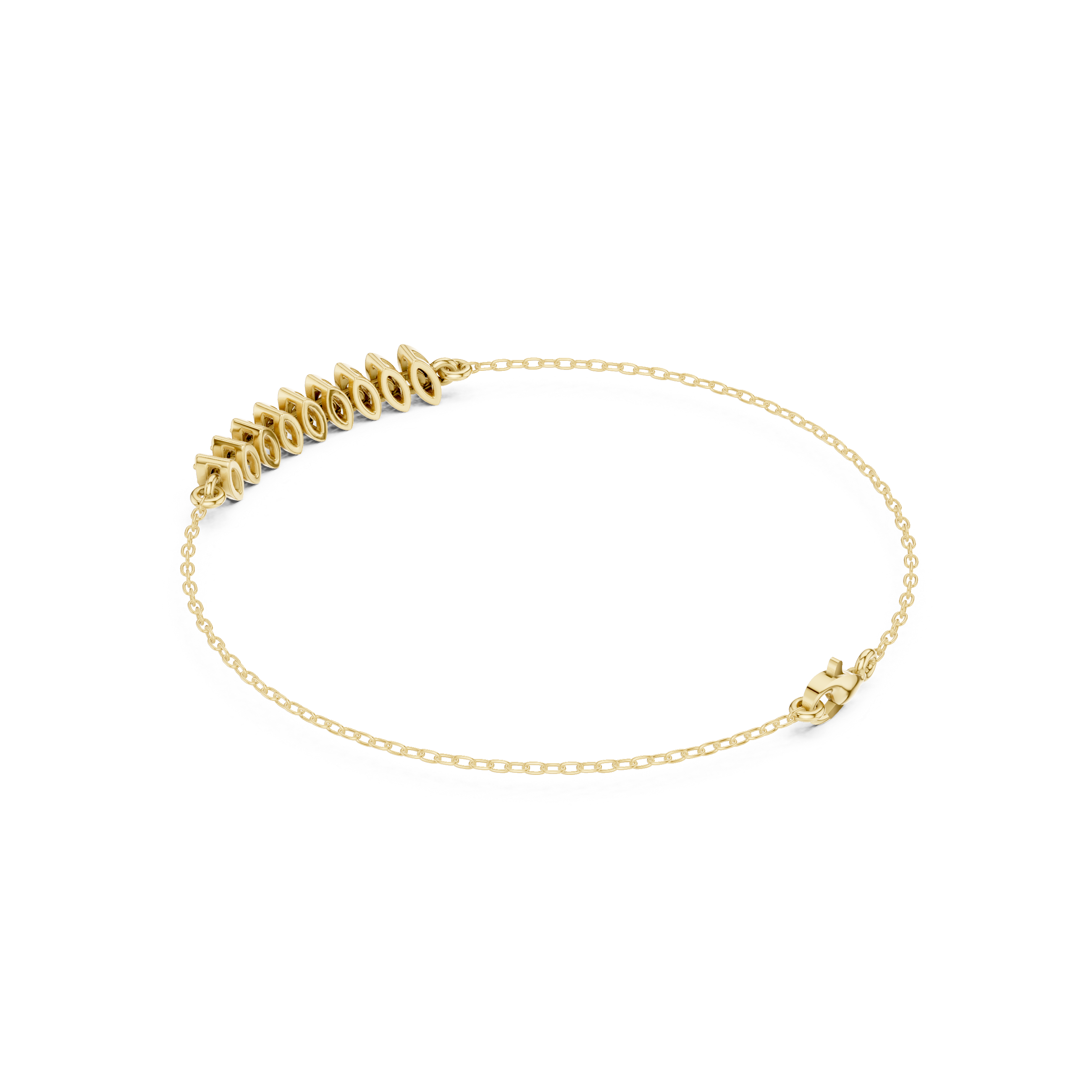 Round 0.22 Carat Lab Grown Diamond Bracelet