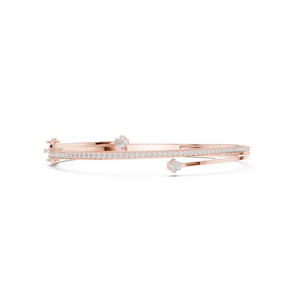 Round 0.80 Carat Lab Grown Diamond Bracelet